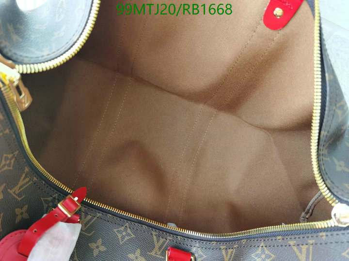 LV Bags-(4A)-Keepall BandouliRe 45-50-,Code:RB1668,$: 99USD