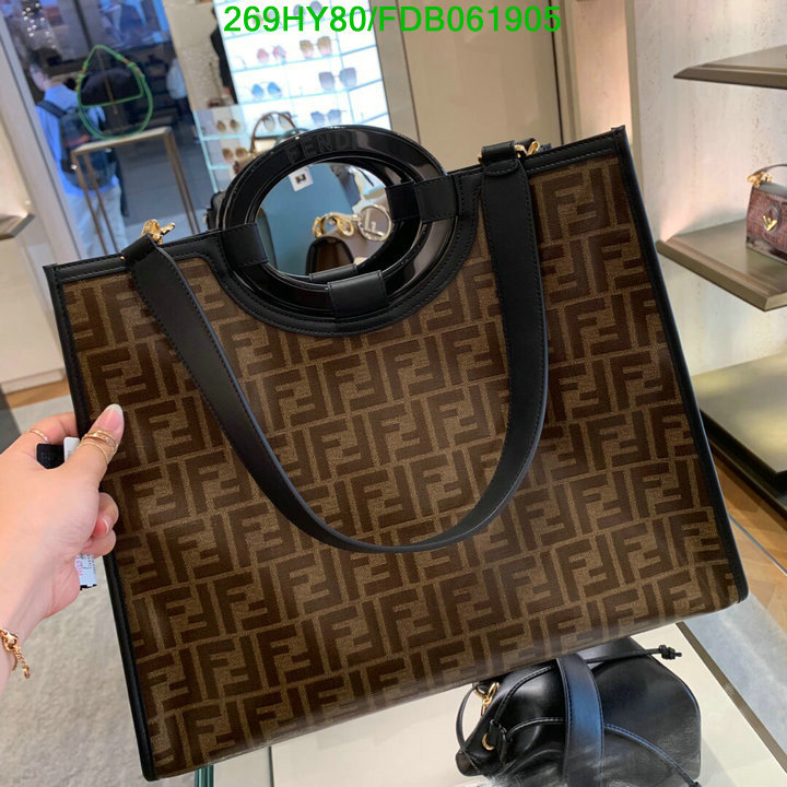Fendi Bag-(Mirror)-Handbag-,Code: FDB061905,$: 269USD