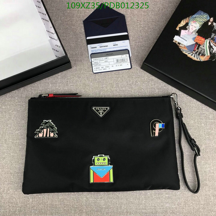 Prada Bag-(Mirror)-Clutch-,Code: PDB012325,$:109USD