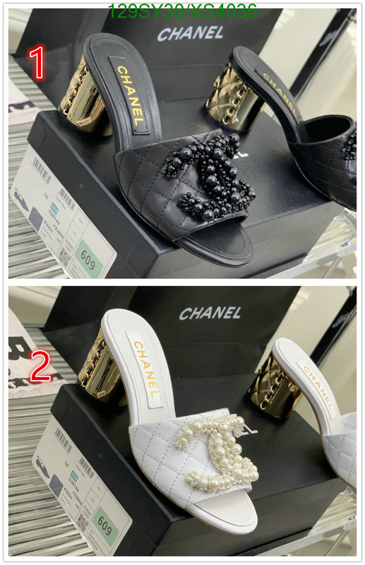 Women Shoes-Chanel, Code: XS4036,$: 129USD