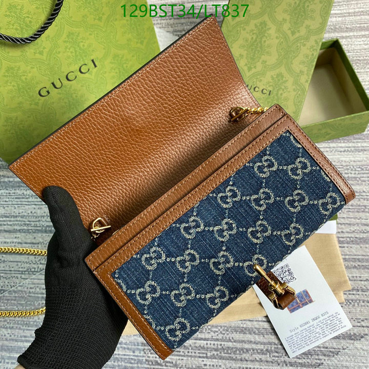 Gucci Bag-(Mirror)-Wallet-,Code: LT837,$: 129USD