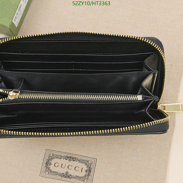 Gucci Bag-(4A)-Wallet-,Code: HT3363,$: 52USD