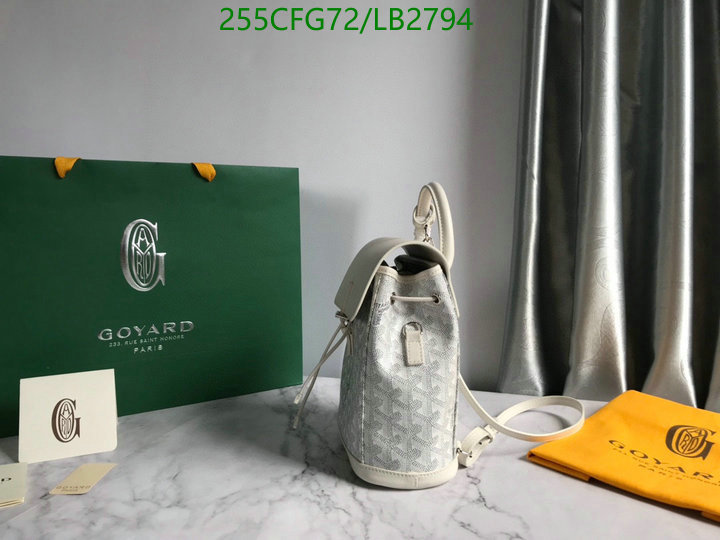 Goyard Bag-(Mirror)-Backpack-,Code: LB2794,$: 255USD