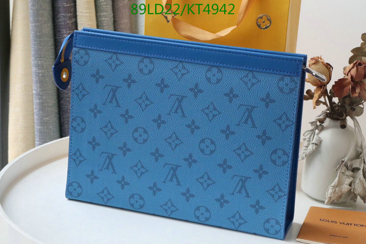 LV Bags-(Mirror)-Wallet-,Code: KT4942,$: 89USD