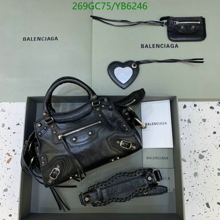 Balenciaga Bag-(Mirror)-Neo Classic-,Code: YB6246,$: 269USD