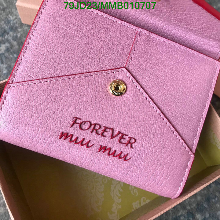 Miu Miu Bag-(Mirror)-Wallet-,Code: MMB010707,$: 79USD