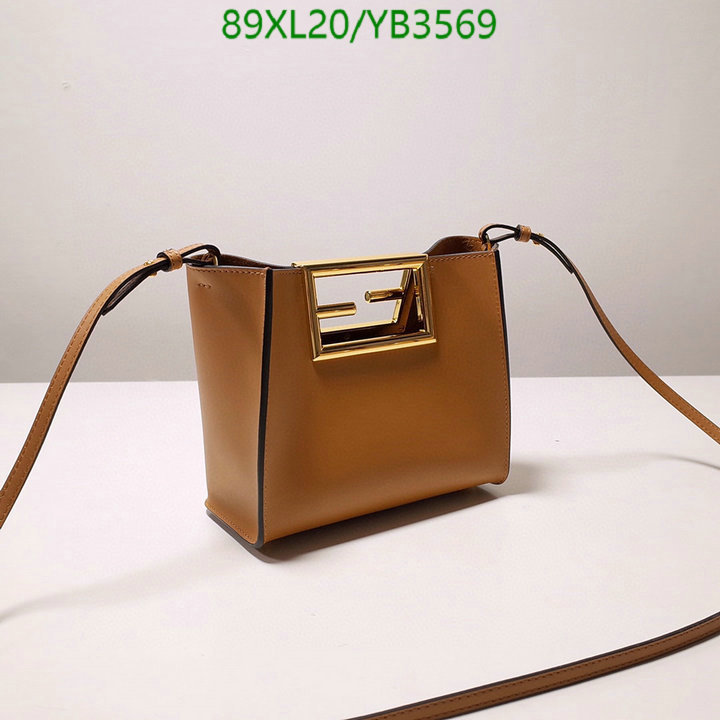 Fendi Bag-(4A)-Diagonal-,Code: YB3569,$: 89USD