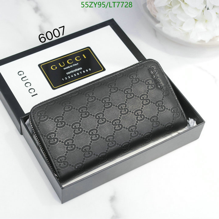 Gucci Bag-(4A)-Wallet-,Code: LT7728,$: 55USD