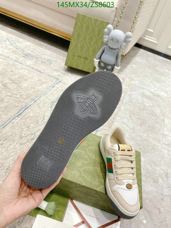 Men shoes-Gucci, Code: ZS8603,$: 145USD