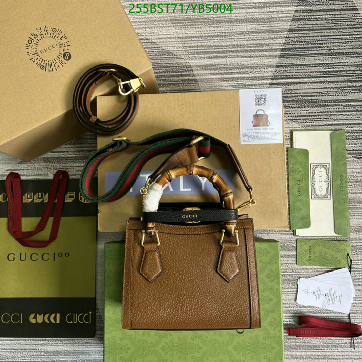 Gucci Bag-(Mirror)-Diana-Bamboo-,Code: YB5004,$: 255USD