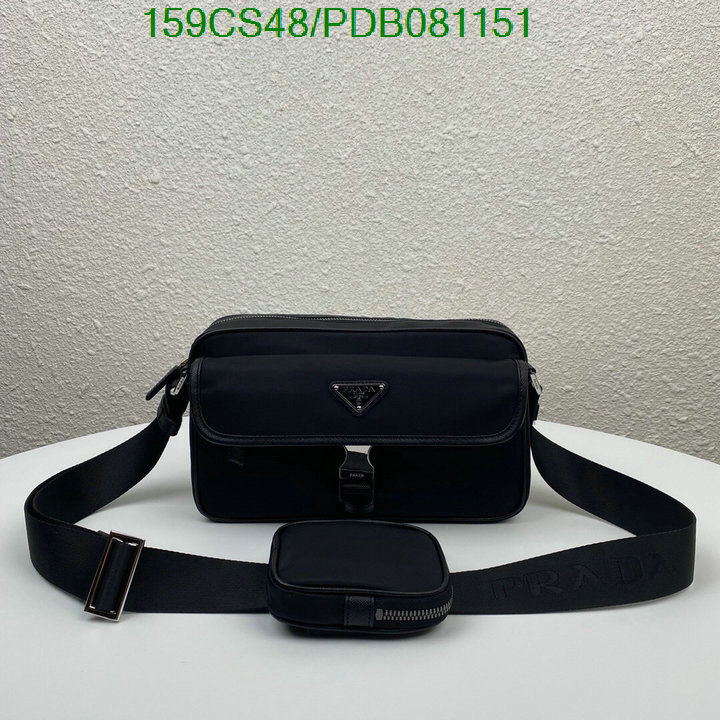 Prada Bag-(Mirror)-Diagonal-,Code:PDB081151,$:159USD