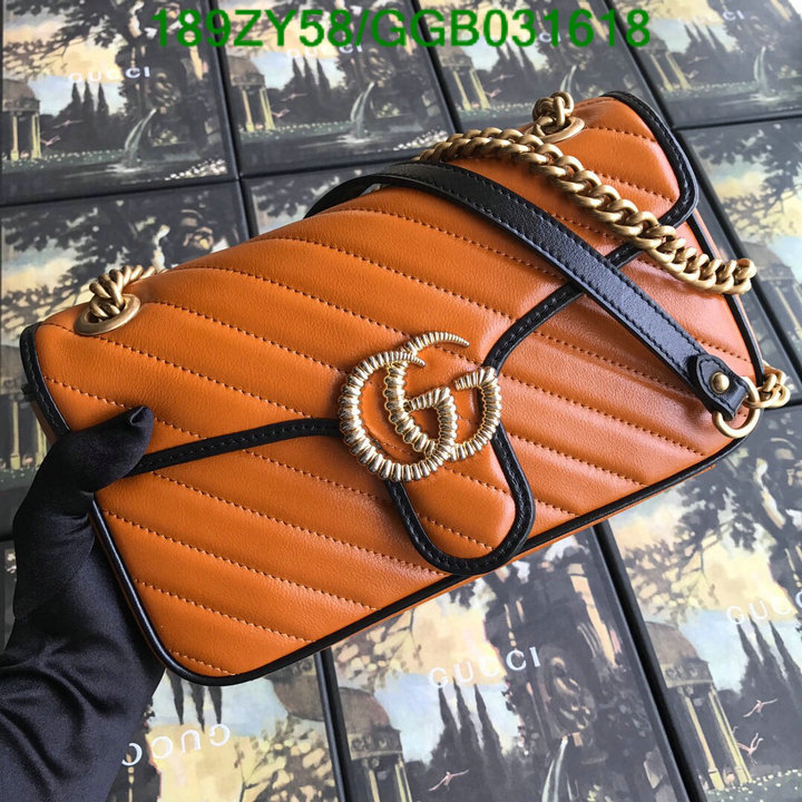 Gucci Bag-(Mirror)-Marmont,Code: GGB031618,$: 189USD