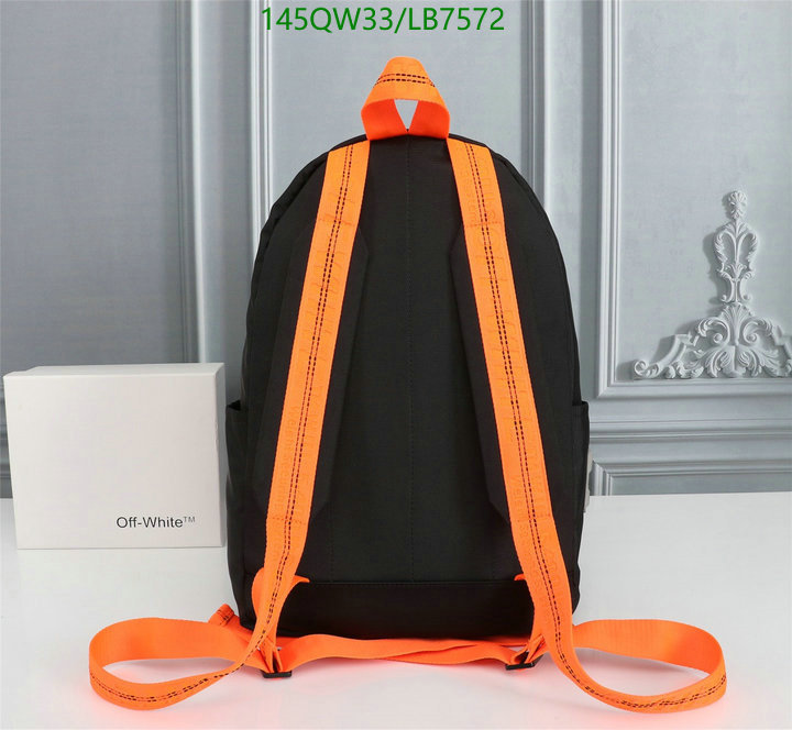 Off-White Bag-(Mirror)-Backpack-,Code: LB7572,$: 145USD