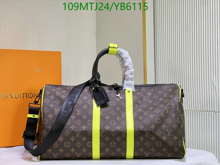 LV Bags-(4A)-Keepall BandouliRe 45-50-,Code: YB6115,$: 109USD