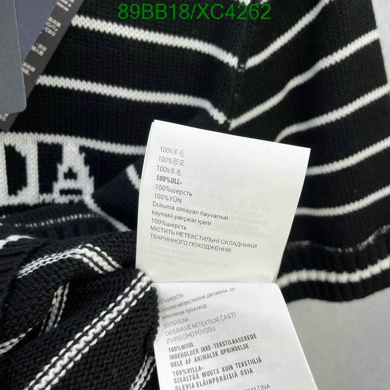 Clothing-Prada, Code: XC4262,$: 89USD
