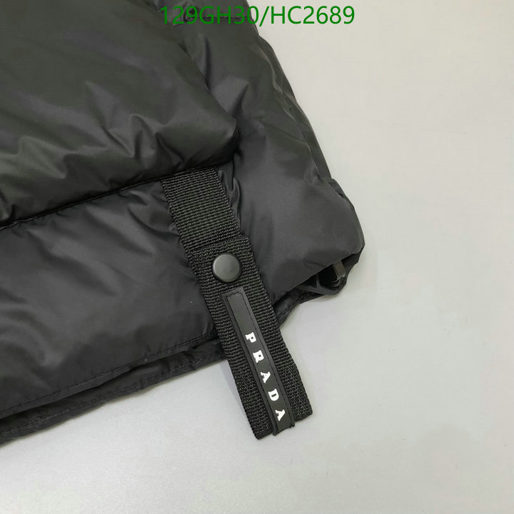 Down jacket Men-Prada, Code: HC2689,$: 129USD