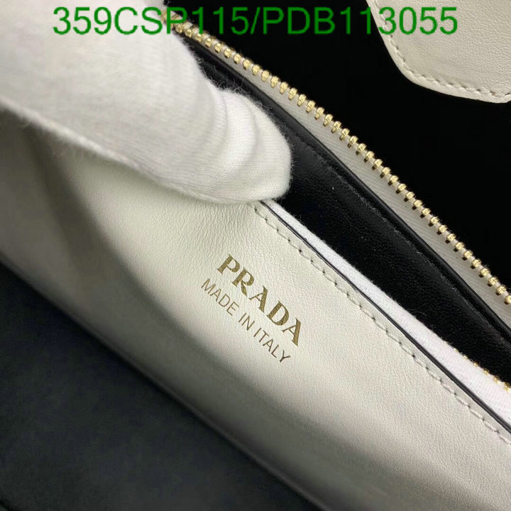 Prada Bag-(Mirror)-Handbag-,Code: PDB113055,$: 359USD