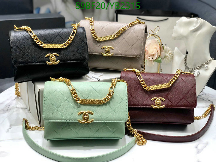 Chanel Bags ( 4A )-Diagonal-,Code: YB2315,$: 89USD