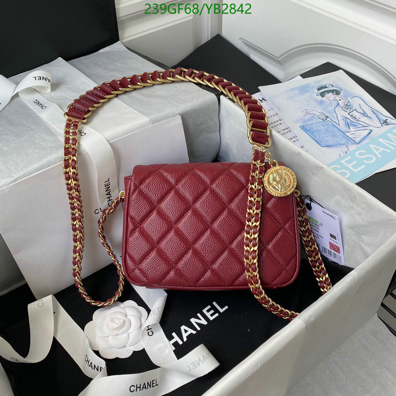 Chanel Bags -(Mirror)-Diagonal-,Code: YB2842,$: 239USD