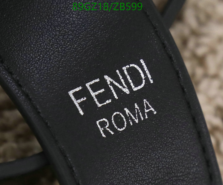 Fendi Bag-(4A)-Diagonal-,Code: ZB599,$: 89USD