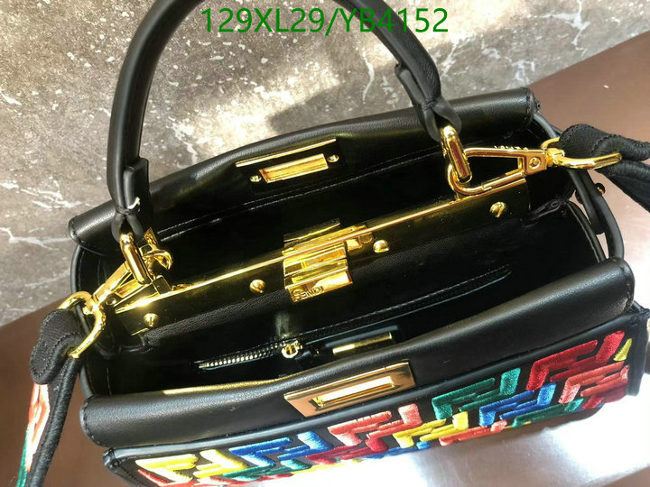 Fendi Bag-(4A)-Peekaboo,Code: YB4152,$: 129USD