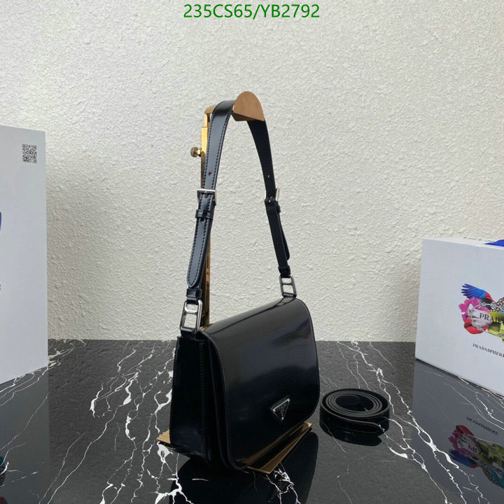 Prada Bag-(Mirror)-Diagonal-,Code: YB2792,$: 235USD