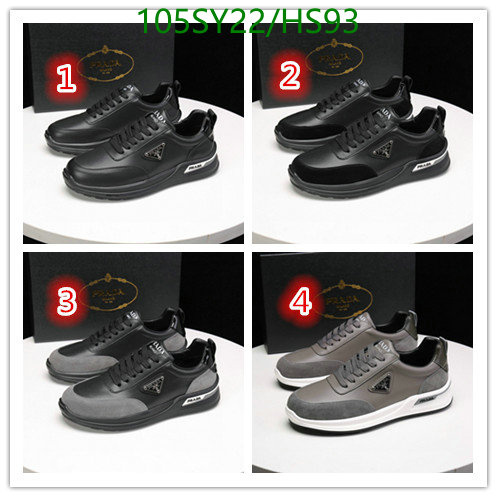 Men shoes-Prada, Code: HS93,$: 105USD