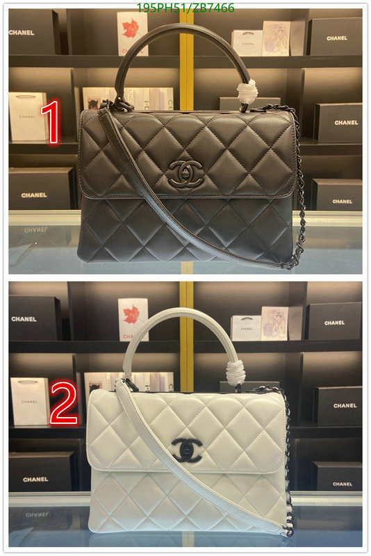 Chanel Bags -(Mirror)-Diagonal-,Code: ZB7466,$: 195USD