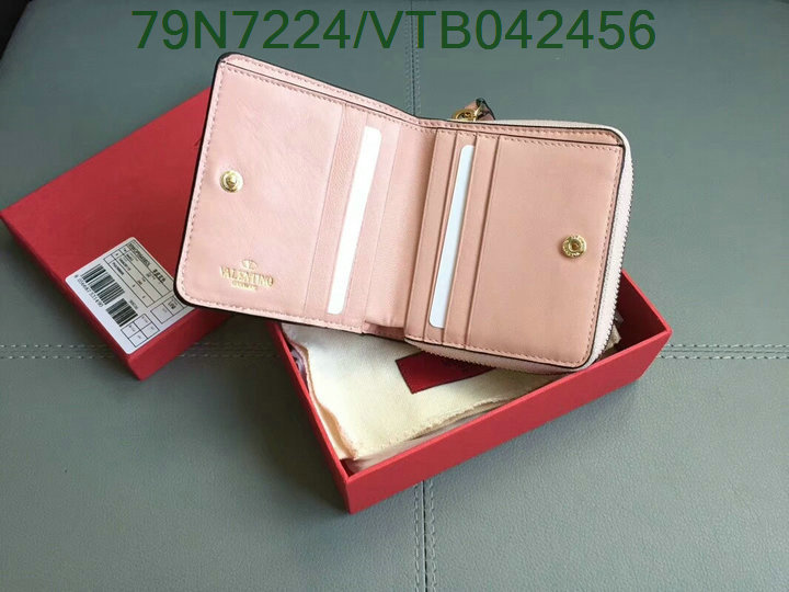 Valentino Bag-(Mirror)-Wallet-,Code: VTB042456,$:79USD