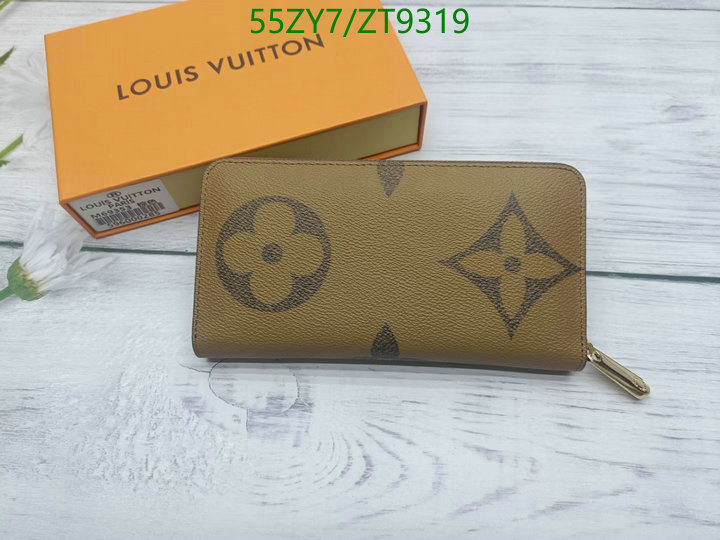 LV Bags-(4A)-Wallet-,Code: ZT9319,$: 55USD