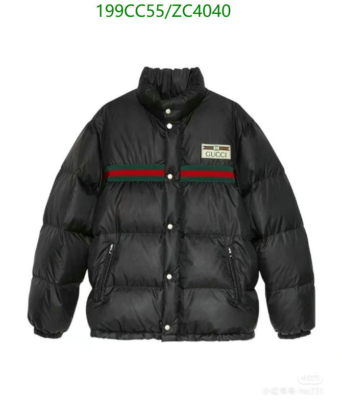 Down jacket Men-Gucci, Code: ZC4040,$: 199USD