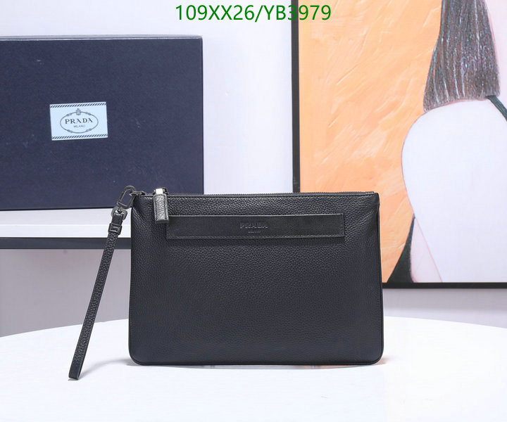 Prada Bag-(Mirror)-Clutch-,Code: YB3979,$: 109USD