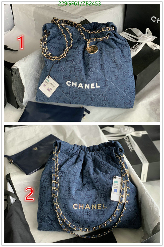 Chanel Bags -(Mirror)-Diagonal-,Code: ZB2453,$: 229USD