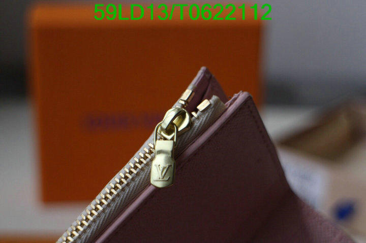 LV Bags-(Mirror)-Wallet-,Code: T0622112,$: 59USD