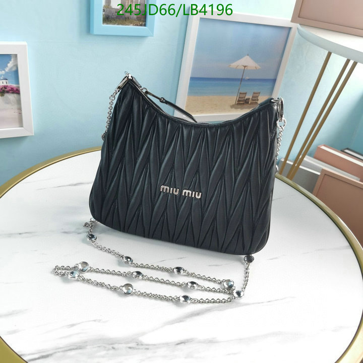 Miu Miu Bag-(Mirror)-Diagonal-,Code: LB4196,$: 245USD