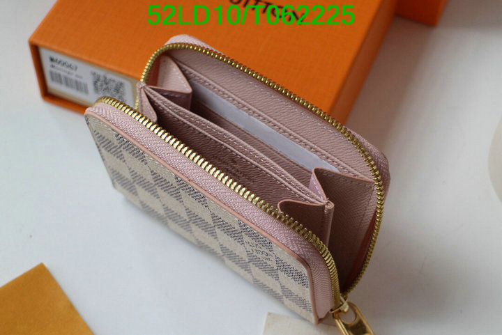 LV Bags-(Mirror)-Wallet-,Code: T062225,$: 52USD