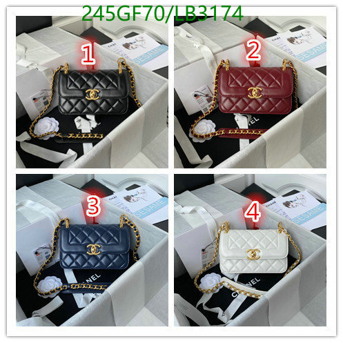 Chanel Bags -(Mirror)-Diagonal-,Code: LB3174,$: 245USD