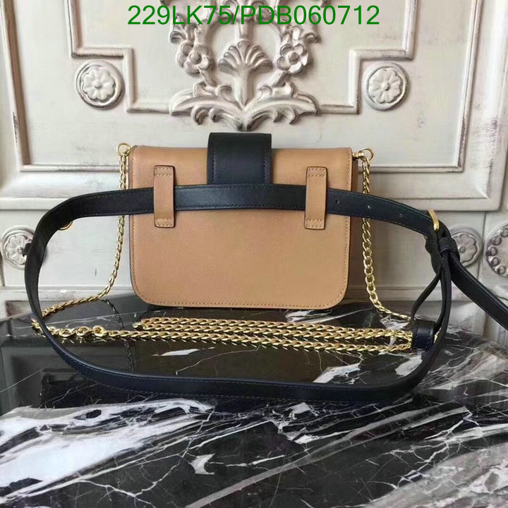 Prada Bag-(Mirror)-Diagonal-,Code: PDB060712,$: 229USD