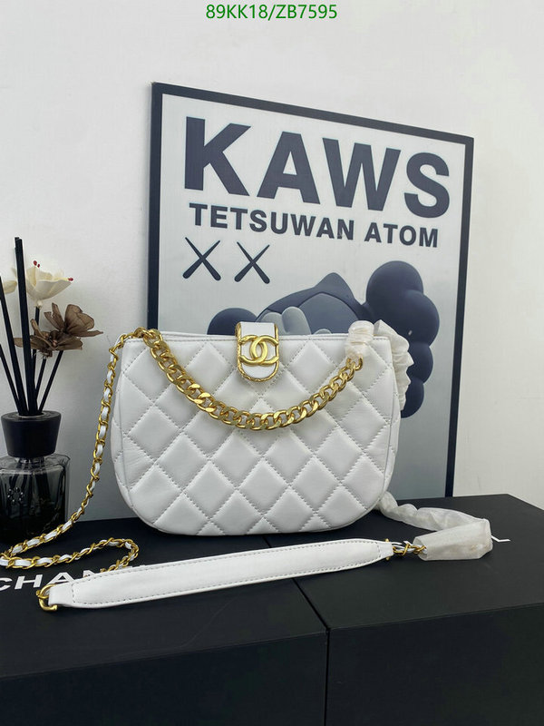 Chanel Bags ( 4A )-Diagonal-,Code: ZB7595,$: 89USD