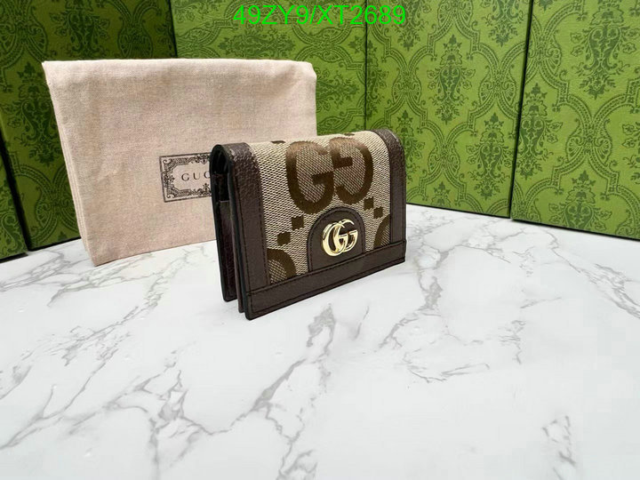 Gucci Bag-(4A)-Wallet-,Code: XT2689,$: 49USD