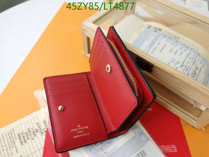 LV Bags-(4A)-Wallet-,Code: LT4877,$: 45USD