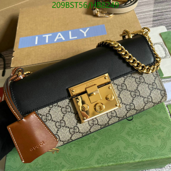 Gucci Bag-(Mirror)-Padlock,Code: HB8249,$: 209USD