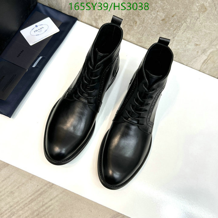 Men shoes-Prada, Code: HS3038,$: 165USD