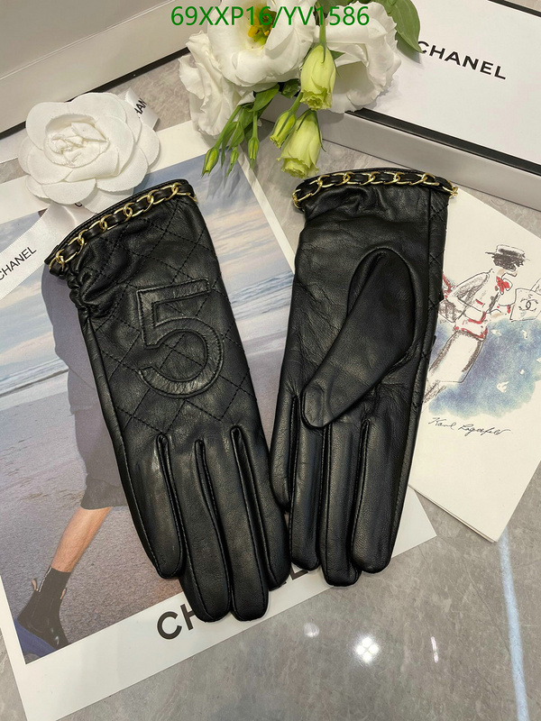 Gloves-Chanel, Code: YV1586,$: 69USD