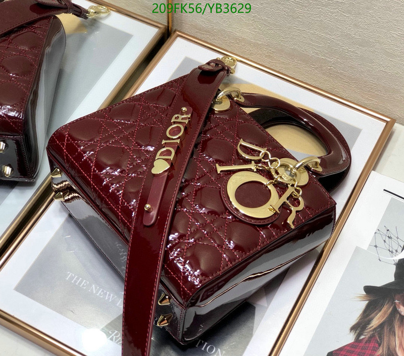 Dior Bags -(Mirror)-Lady-,Code: YB3629,$: 209USD