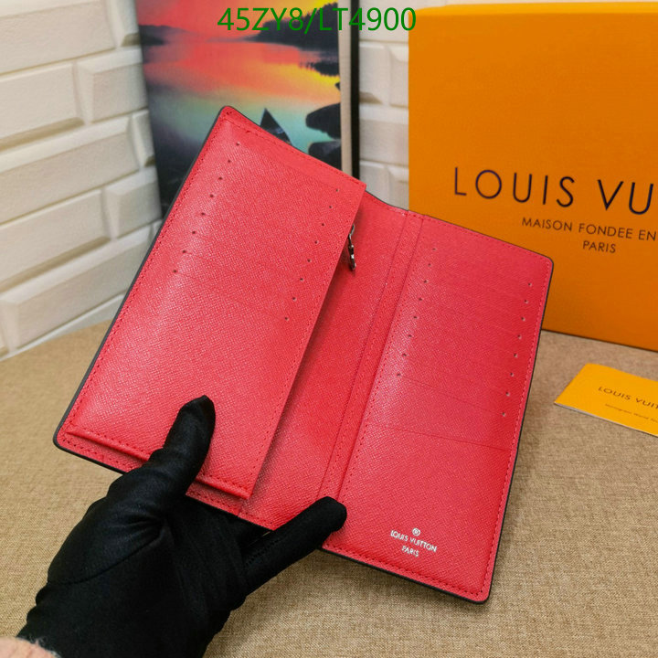 LV Bags-(4A)-Wallet-,Code: LT4900,$: 45USD