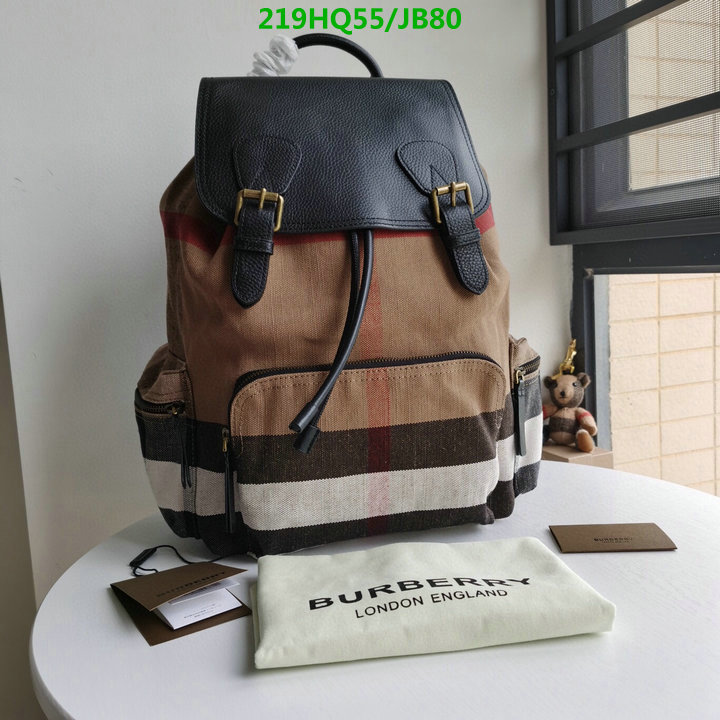 Burberry Bag-(Mirror)-Backpack-,Code: JB80,$: 219USD