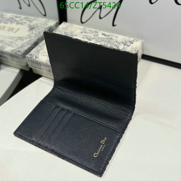 Dior Bags -(Mirror)-Wallet-,Code: ZT5424,$: 65USD