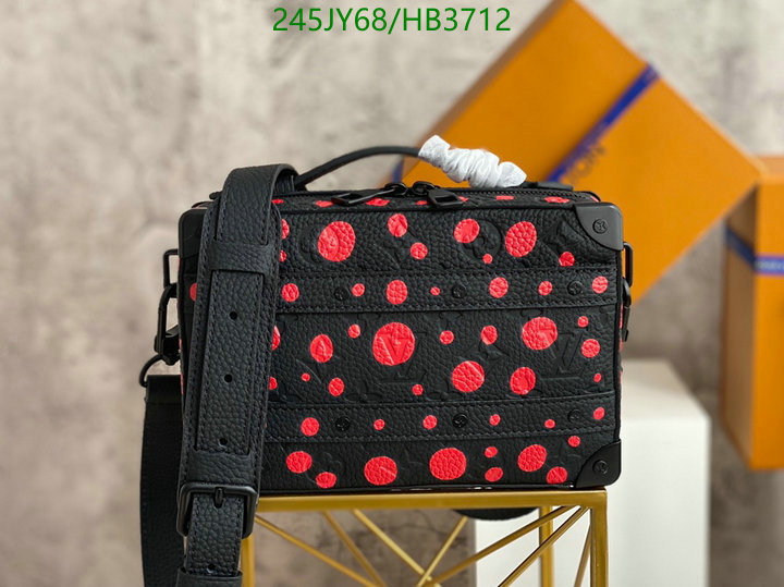 LV Bags-(Mirror)-Petite Malle-,Code: HB3712,$: 245USD