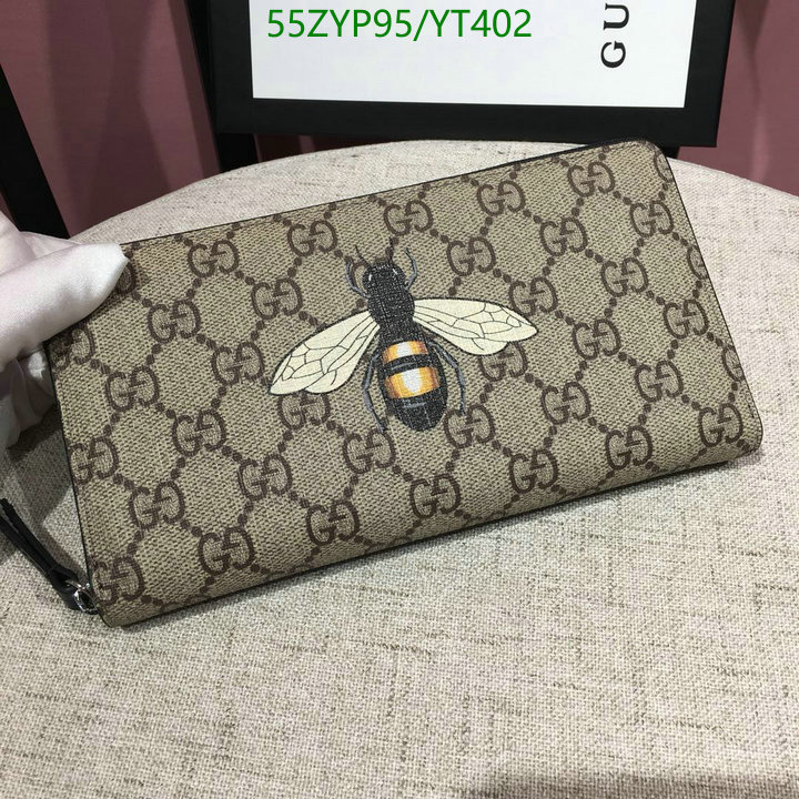 Gucci Bag-(4A)-Wallet-,Code: YT402,$: 55USD